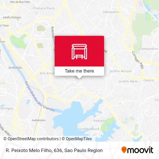 R. Peixoto Melo Filho, 636 map