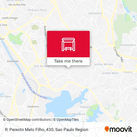 R. Peixoto Melo Filho, 430 map
