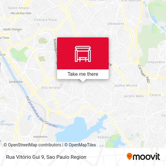 Rua Vitório Gui 9 map