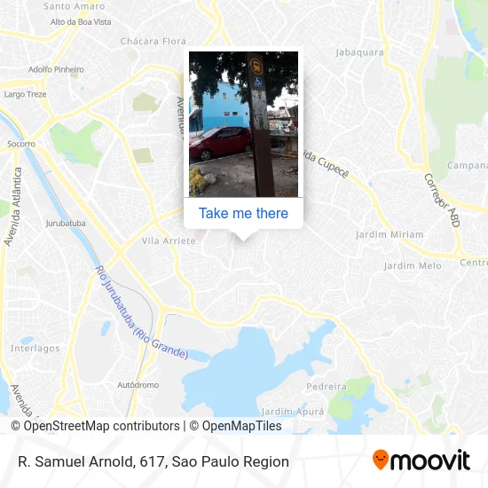 R. Samuel Arnold, 617 map