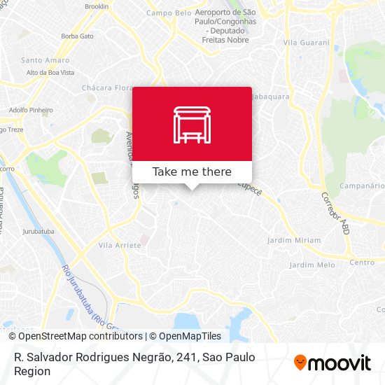R. Salvador Rodrigues Negrão, 241 map