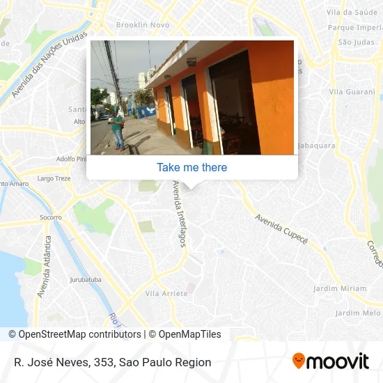 R. José Neves, 353 map