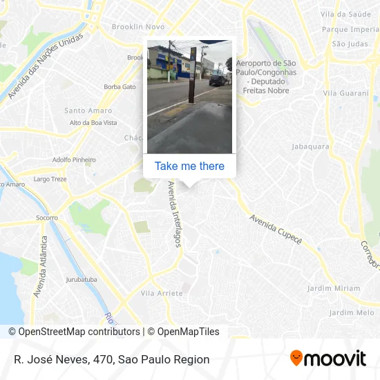 R. José Neves, 470 map