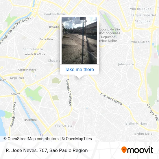 R. José Neves, 767 map