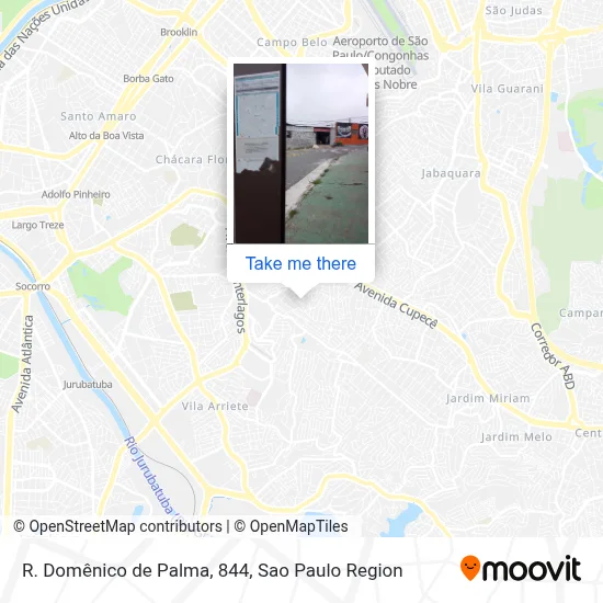 R. Domênico de Palma, 844 map