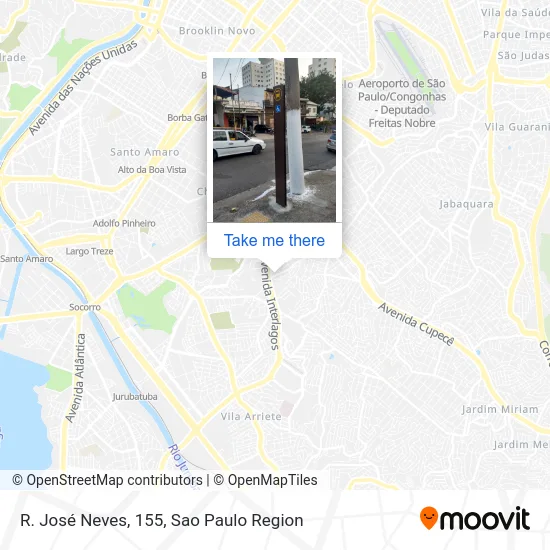 R. José Neves, 155 map