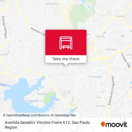 Avenida Senador Vitorino Freire 612 map