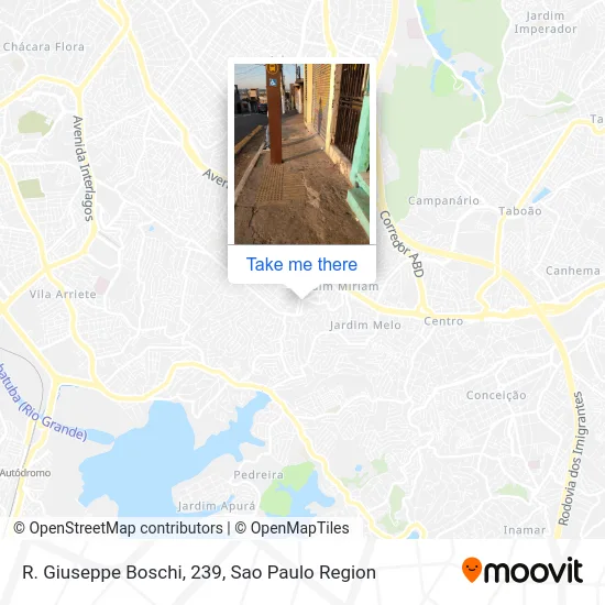 R. Giuseppe Boschi, 239 map