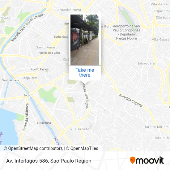 Av. Interlagos 586 map