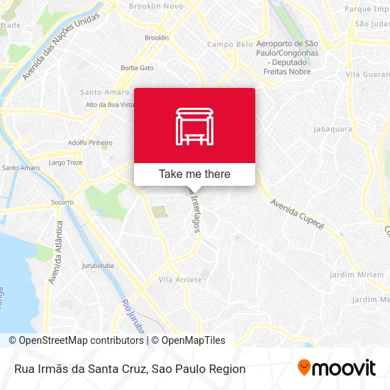 Rua Irmãs da Santa Cruz map
