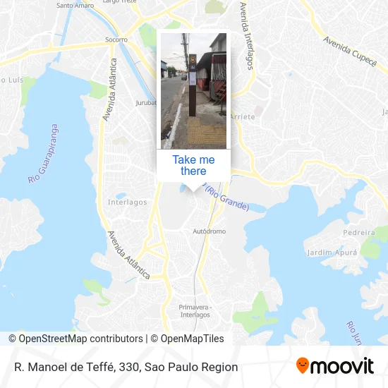 R. Manoel de Teffé, 330 map