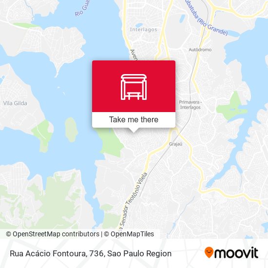 Rua Acácio Fontoura, 736 map