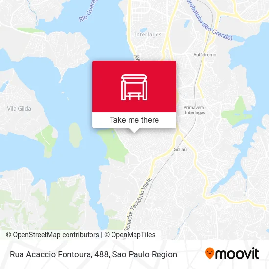 Rua Acaccio Fontoura, 488 map