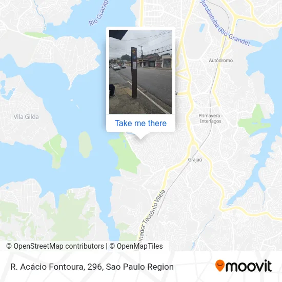 R. Acácio Fontoura, 296 map
