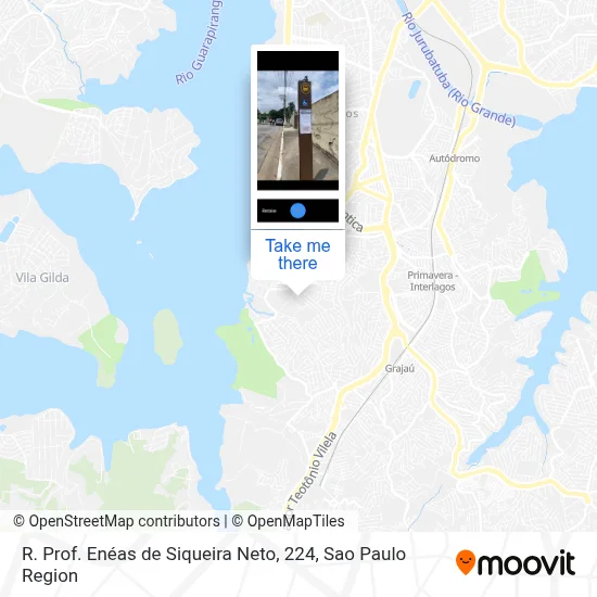 R. Prof. Enéas de Siqueira Neto, 224 map