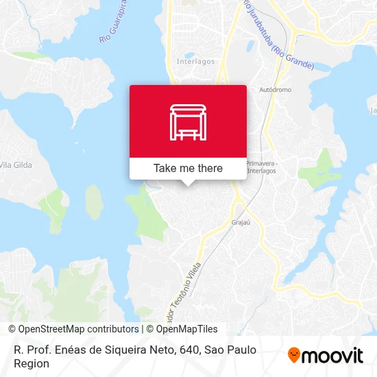 R. Prof. Enéas de Siqueira Neto, 640 map