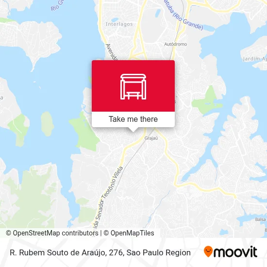 R. Rubem Souto de Araújo, 276 map