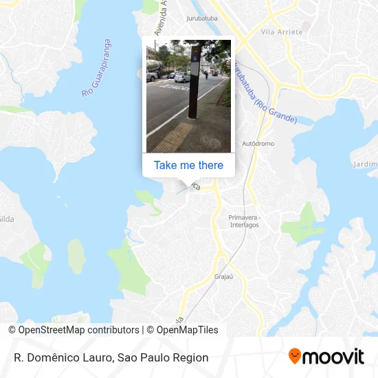 R. Domênico Lauro map