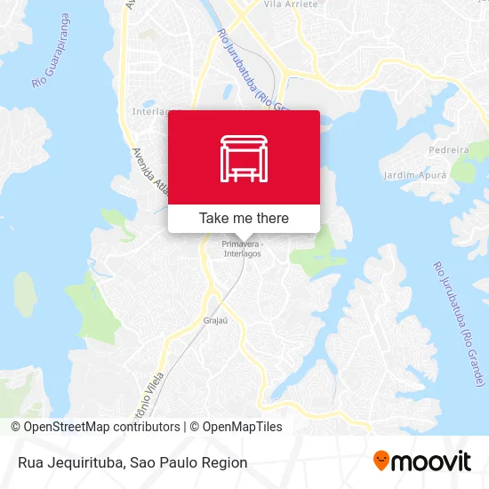Rua Jequirituba map