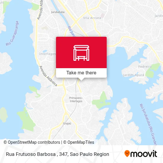 Rua Frutuoso Barbosa , 347 map
