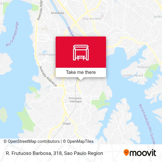 R. Frutuoso Barbosa, 318 map