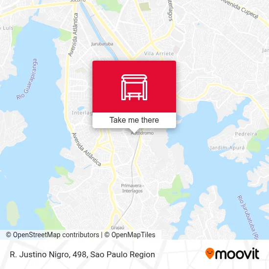 R. Justino Nigro, 498 map