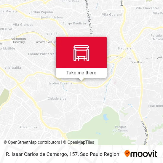 R. Isaar Carlos de Camargo, 157 map