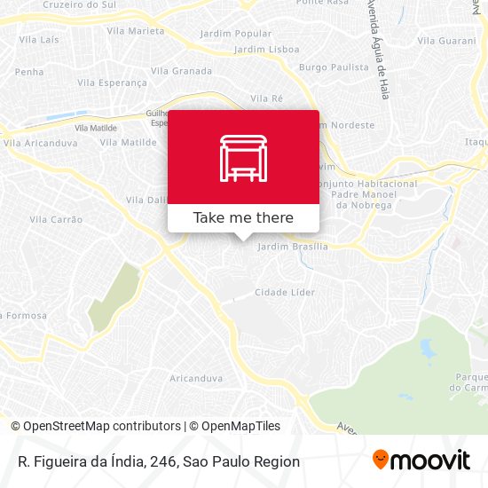 R. Figueira da Índia, 246 map