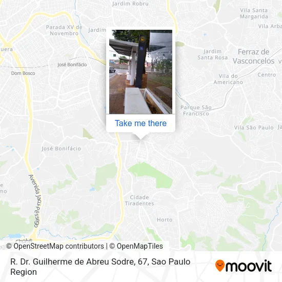 R. Dr. Guilherme de Abreu Sodre, 67 map