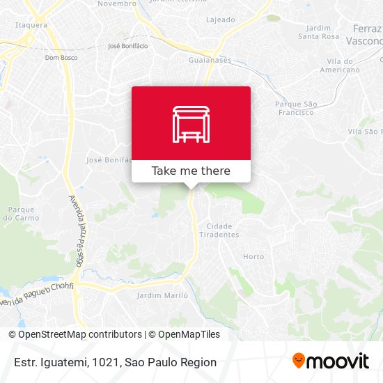 Estr. Iguatemi, 1021 map