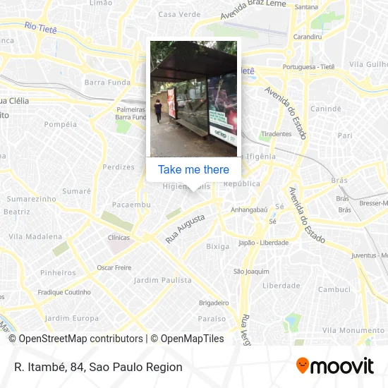 R. Itambé, 84 map