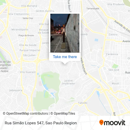 Rua Simão Lopes 547 map