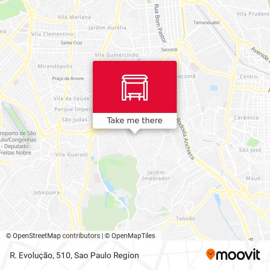 R. Evolução, 510 map