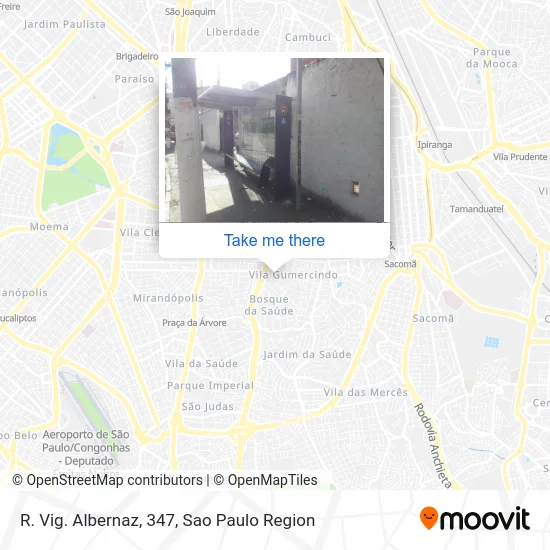 R. Vig. Albernaz, 347 map