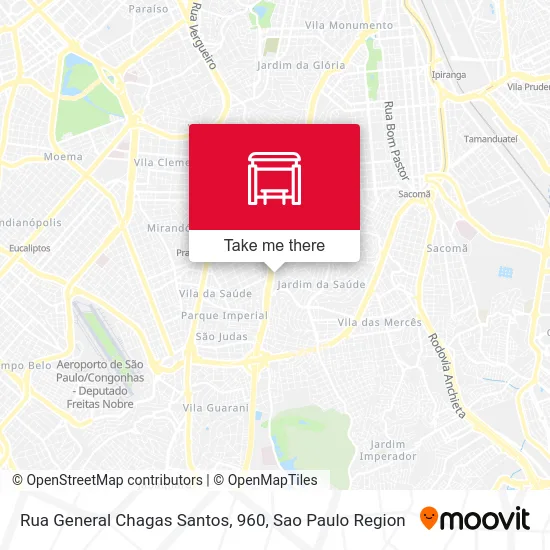 Rua General Chagas Santos, 960 map