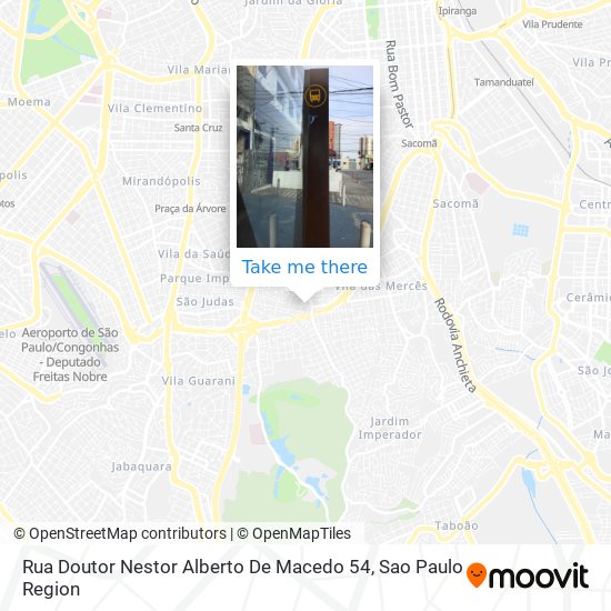 Rua Doutor Nestor Alberto De Macedo 54 map