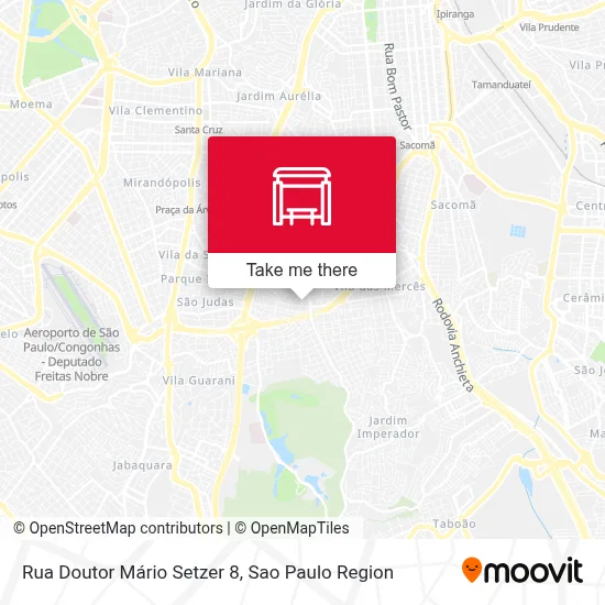 Rua Doutor Mário Setzer 8 map