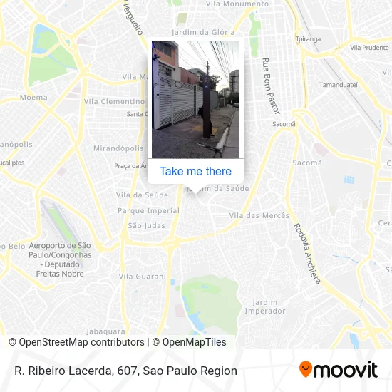 R. Ribeiro Lacerda, 607 map