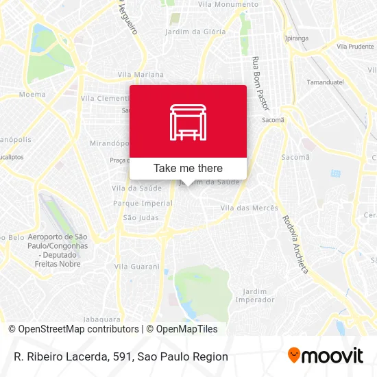 R. Ribeiro Lacerda, 591 map