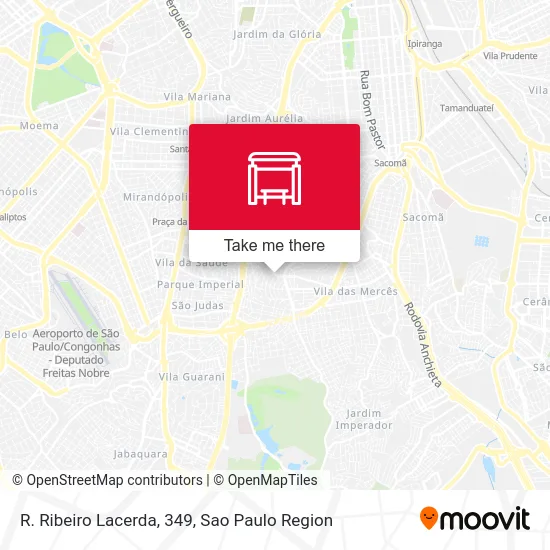 R. Ribeiro Lacerda, 349 map