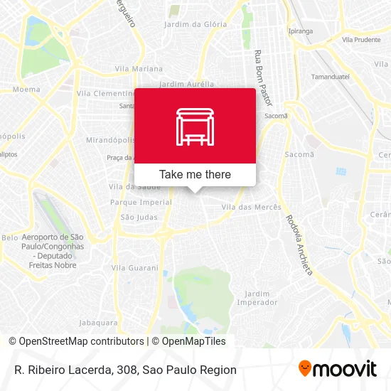 R. Ribeiro Lacerda, 308 map