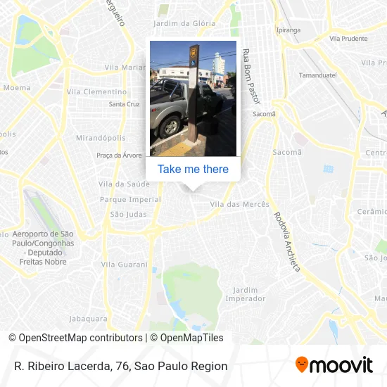 R. Ribeiro Lacerda, 76 map