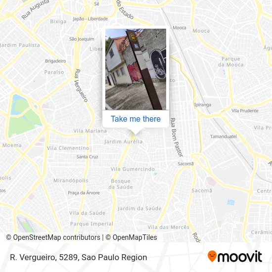 R. Vergueiro, 5289 map