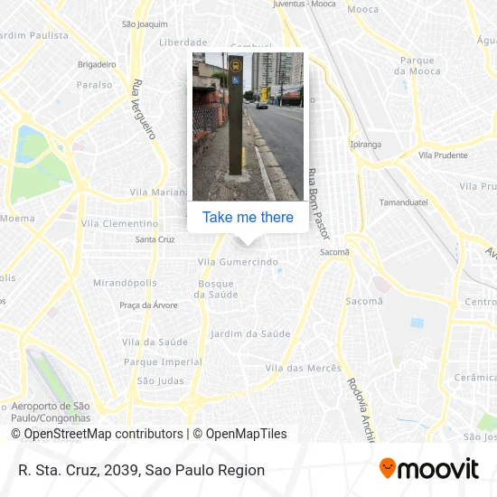 R. Sta. Cruz, 2039 map