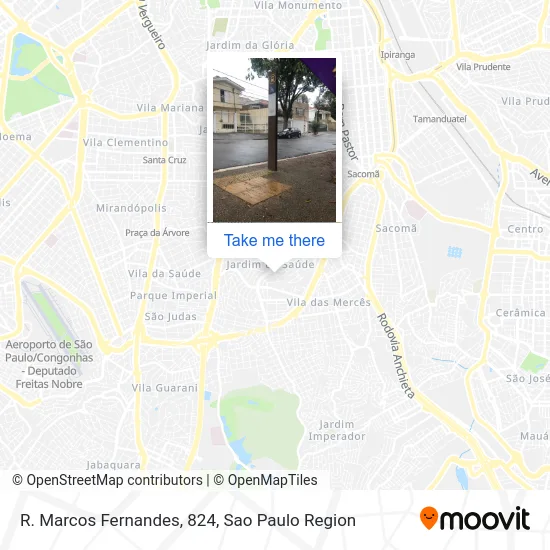 R. Marcos Fernandes, 824 map