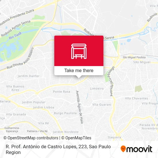 R. Prof. Antônio de Castro Lopes, 223 map