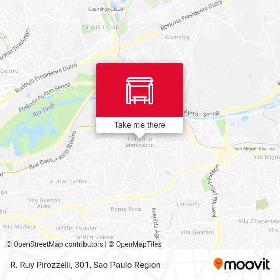 R. Ruy Pirozzelli, 301 map