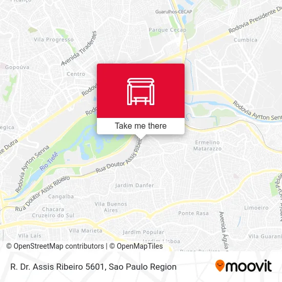 R. Dr. Assis Ribeiro 5601 map