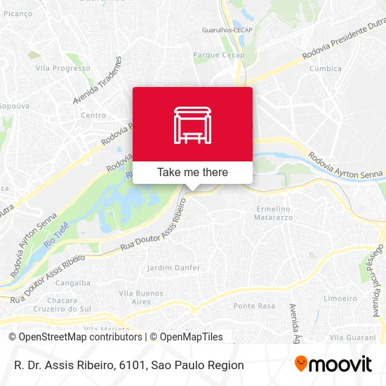 R. Dr. Assis Ribeiro, 6101 map
