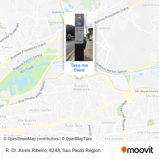 R. Dr. Assis Ribeiro, 8248 map